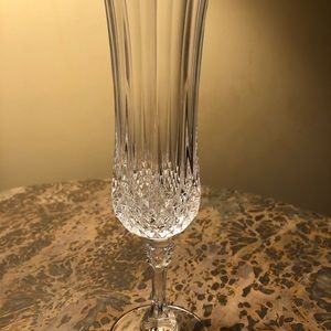 Set of 4 Cristal d'Arques Longchamp Flutes
